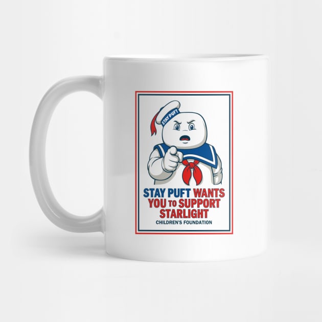 Stay Puft Wants YOU… to Support Starlight! by Ecto Girl
